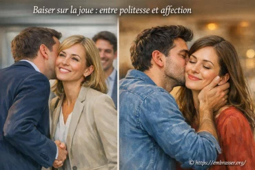 Baiser sur la joue : entre politesse et véritable affection
