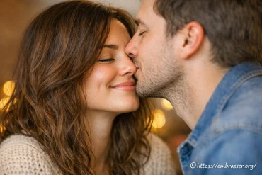 Baiser sur le nez : un geste joueur et tendre à partager