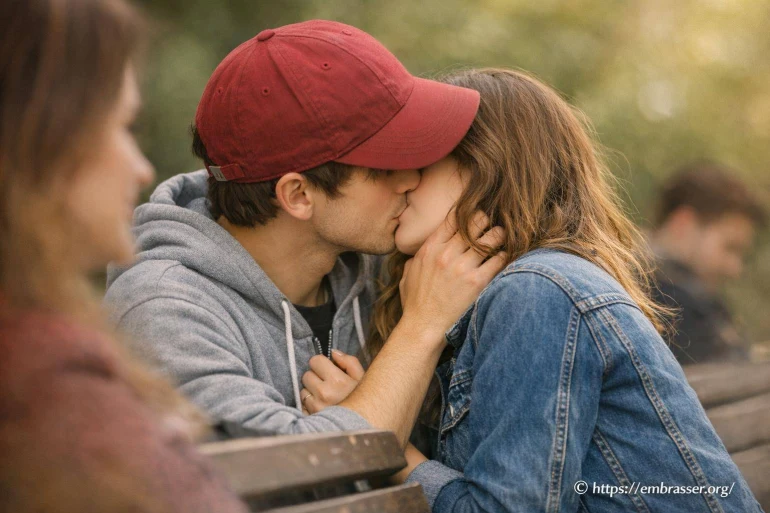 Baiser timide : comment interpréter un baiser discret et ses significations