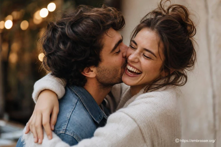 Baiser rieur : quand l’amour se mêle au rire