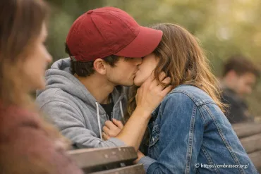 Baiser timide : comment interpréter un baiser discret et ses significations