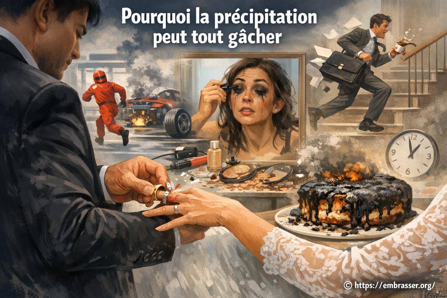 Pourquoi la précipitation peut tout gâcher dans une relation